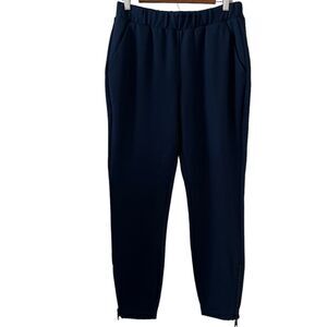 Universal Standard Moro Pocket Signature Ponte Zip Ankle Pants In Navy Size XS